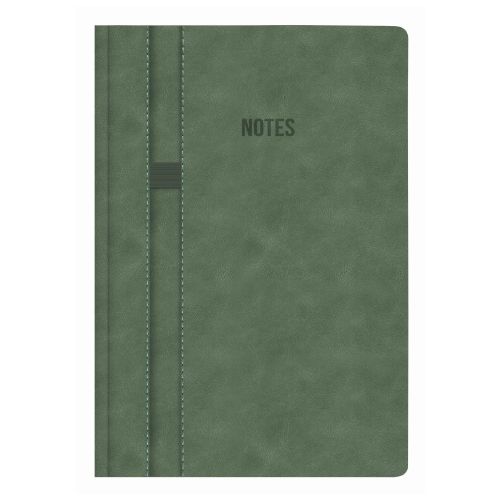 Бележник LASTVA Soho, A5, 96 л., линиран офсет 80 гр, термо PU корици, зелен — Joya.bg 1