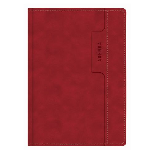 Бележник LASTVA Toronto, B5, 112 л., линиран офсет 80 гр, термо PU корици, червен — Joya.bg 1