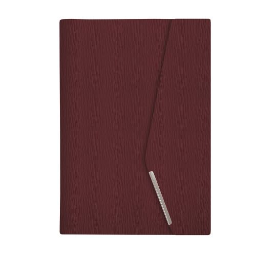 Бележник с магнитен капак LASTVA Beta, B5, 112 л., линиран шамоа офсет 80 г, термо PU корица, червен — Joya.bg 1