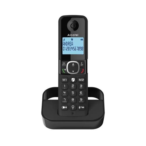 Безжичен телефон DECT Alcatel F860, черен — Joya.bg