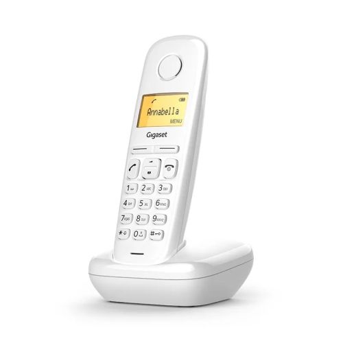 Безжичен телефон DECT Gigaset A170, бял 1