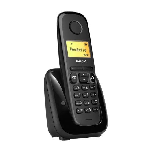 Безжичен телефон DECT Gigaset A280, черен — Joya.bg