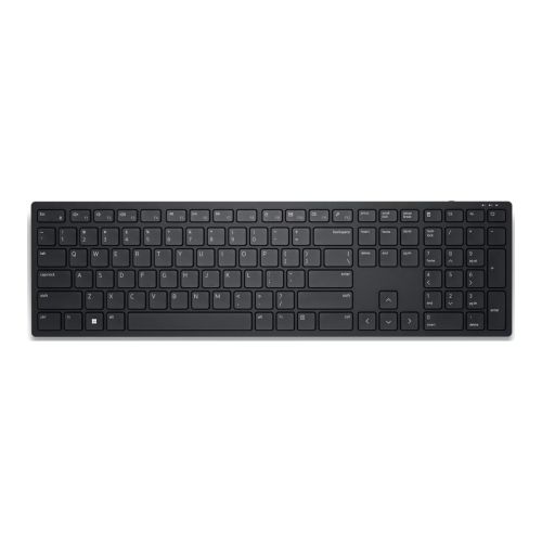 Безжична клавиатура Dell KB500, USB, QWERTY, черна  1