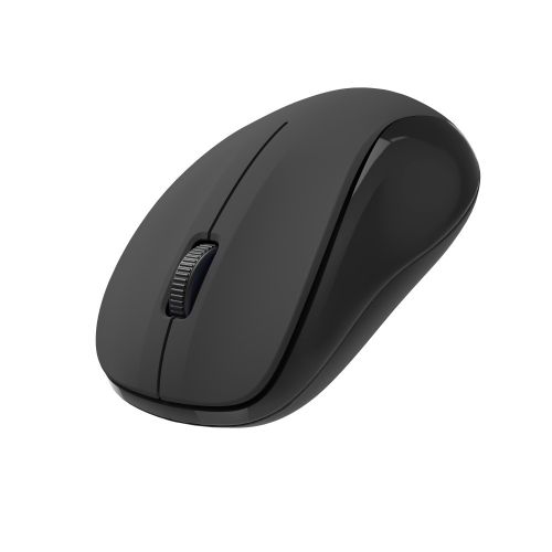 Безжична мишка HAMA MW-300 V2, USB, 1200 dpi, 3 бутона, безшумна, черна — Joya.bg