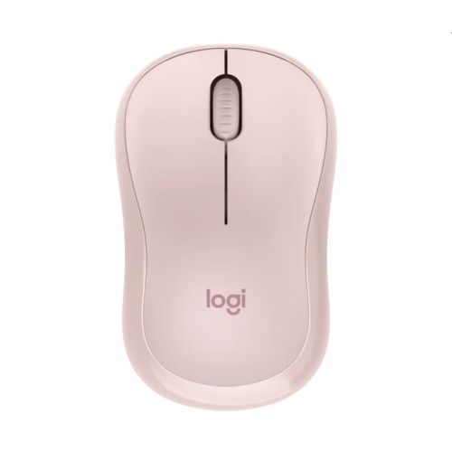 Безжична мишка Logitech M240, с Bluetooth, 400-4000 dpi, 3 бутона, безшумна, розова 1