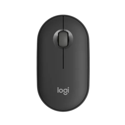 Безжична мишка Logitech Pebble M350s, с Bluetooth, 1000 dpi, 3 бутона, графитена 1