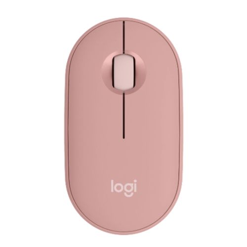Безжична мишка Logitech Pebble M350s, с Bluetooth, 1000 dpi, 3 бутона, розова 1