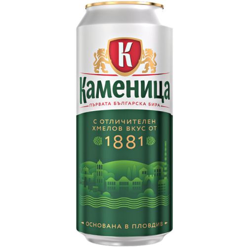 Бира Kamenitza, кен, 500 мл — Joya.bg