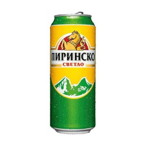 Бира Пиринско светло, кен, 500 мл — Joya.bg