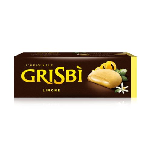 Бисквити GRISBI Lemon, с лимонов крем, кутия 135 г — Joya.bg