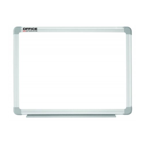 Бяла магнитна дъска OFFICE PRODUCTS , 900х600 мм, алуминиева рамка — Joya.bg