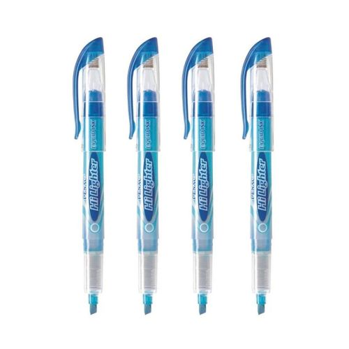 Текстмаркер с течно мастило Penac Hi Lighter, скосен връх 1-4 мм, син