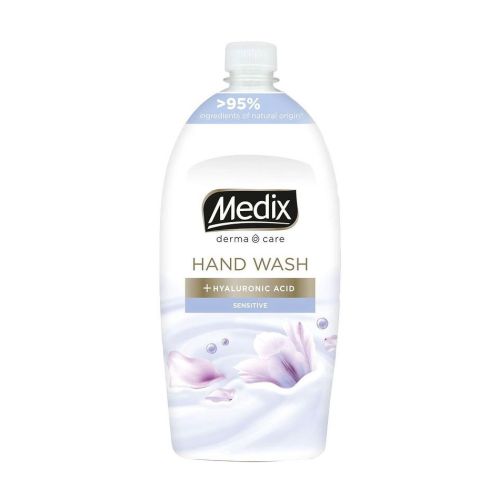 Течен сапун Medix Cream Sensitive, пълнител, 800 мл