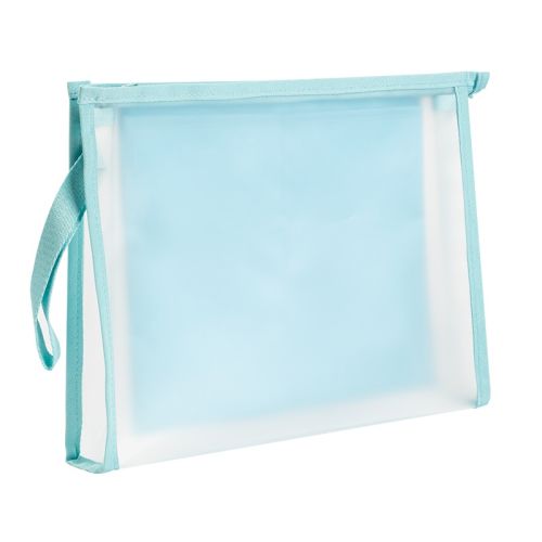 Чанта с цип Deli Jelly&amp;Sunny, PP109, A4, 3 отделения, материал EVA, синя — Joya.bg 1