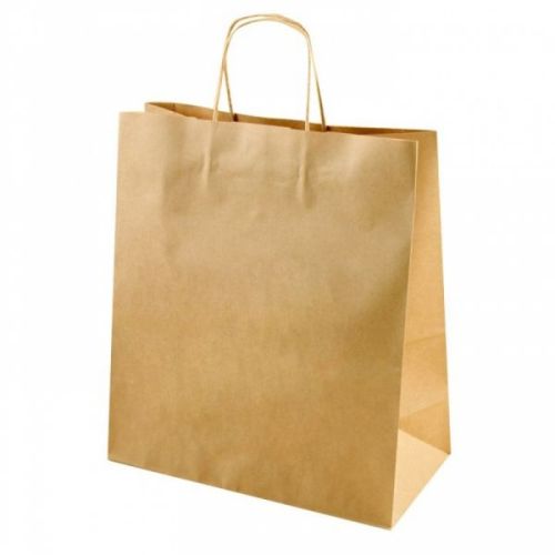 Чанта за пазар Extrapack EP-N 200, хартиена, с дъно