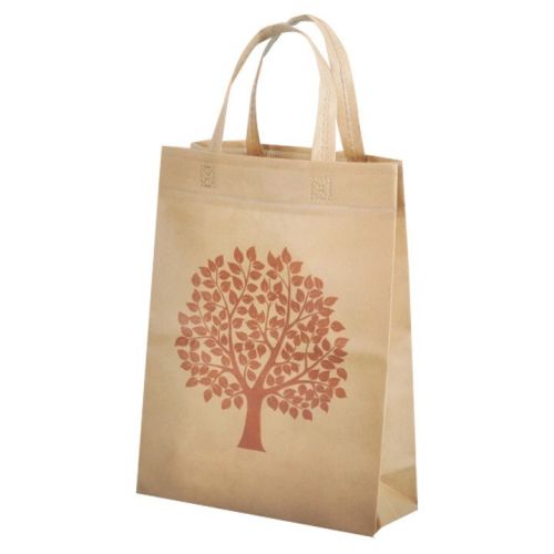 Чанта за пазар Extrapack Nature GeoTex, нетъкан текстил, с дръжки, бежова