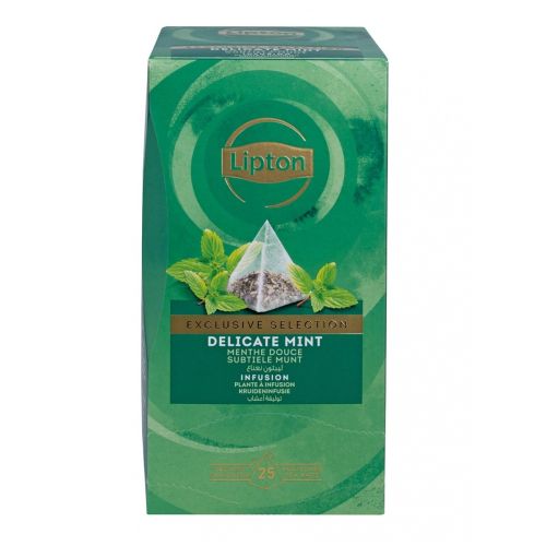 Чай Lipton Pyramids мента, кутия 25 бр. x 1.1 г  — Joya.bg