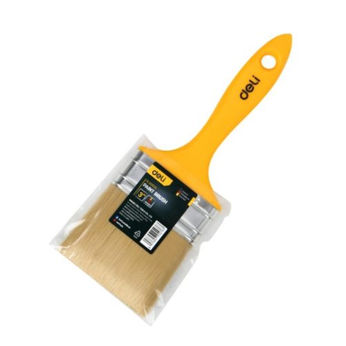 Четка за боядисване Deli TOOLS EDL509155, PET дръжка, 3&quot;/76.2 мм, жълта — Joya.bg 1