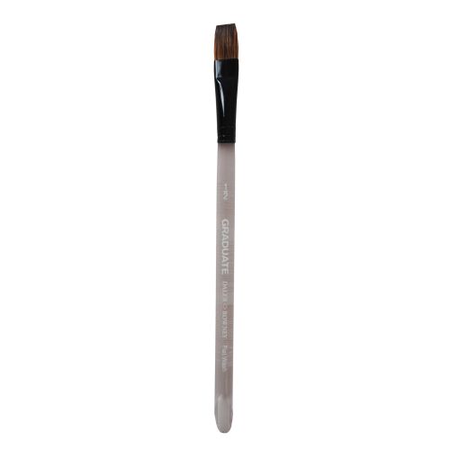 Четка за рисуване DALER-ROWNEY Graduate Pony/Synthetic Flat Wash ½″, плоска, естествен и изк. косъм 1