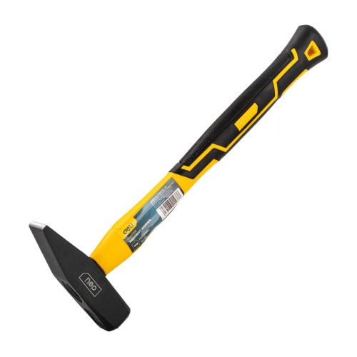 Чук Deli TOOLS EDL442005, 0.5 kg въглеродна стомана, стъклени влакна,PP, жълточерен — Joya.bg 1