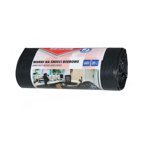 Чували за сметOFFICE PRODUCTS, LDPE 20 mic, 60 л, 59х72 см, черни, 20 бр — Joya.bg