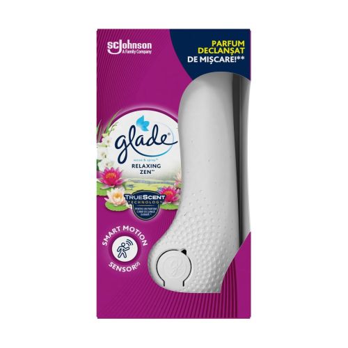 Ароматизатор с автоматичен сензор Glade Sense&Spray, Relazing Zen, 18 мл