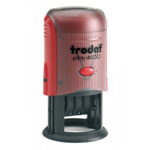 Датник Trodat Printy 46130 с цифри, височина на шрифта 3 мм, клише D30, черен тампон — Joya.bg 1