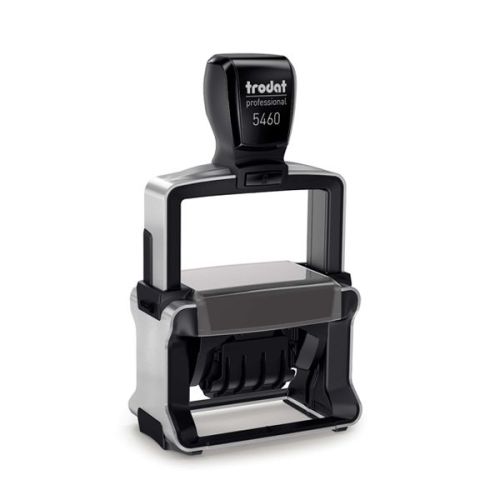 Датник Trodat Professional 5474, с цифри, височина на шрифта 4 мм, клише 60х40 мм, черен тампон 1