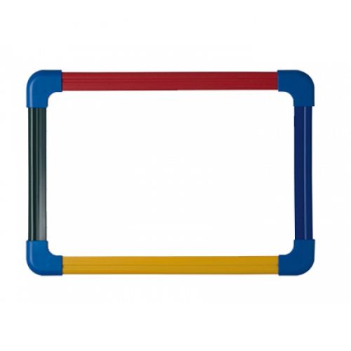 Детска дъска Bi-Office Schoolmate, двулицева, бяла+карирана магнитна повърхност, A5 — Joya.bg 1