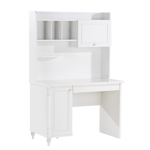 Детско бюро с етажерка Nil , 1090х590х1650 мм, ПДЧ 18мм, бяло 1