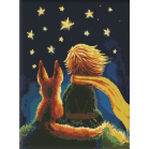 Диамантена мозайка IDEYKA KIDS, с подрамка, FAIRY FRIENDS/Малкият принц, 30х40 см — Joya.bg 1