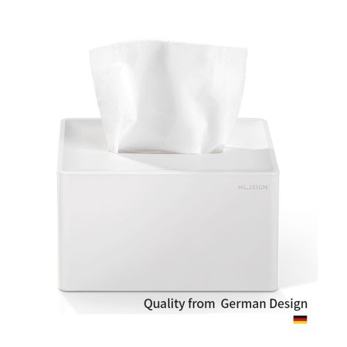 Диспенсър за салфетки Deli NuSign NS911, настолен, бял, 175х120х108 мм — Joya.bg 1