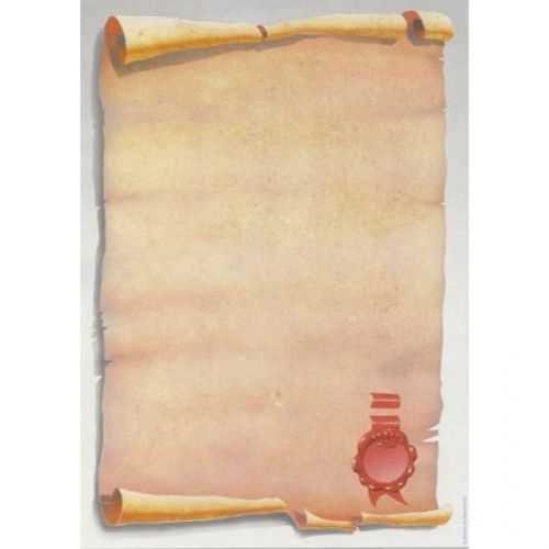 Дизайн хартия DECAdry Structure тип пергамент с червен восък, А4, 95 г, , 25 л. — Joya.bg 1