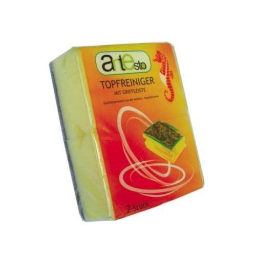 Домакинска гъба Antesto с абразив и канал, 9.5х6.5х4.5 см, 2 бр. — Joya.bg 1