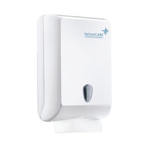 Дозатор за сгънати кърпи за ръце, Velvet , бял, ABS, 400х290х130 мм — Joya.bg