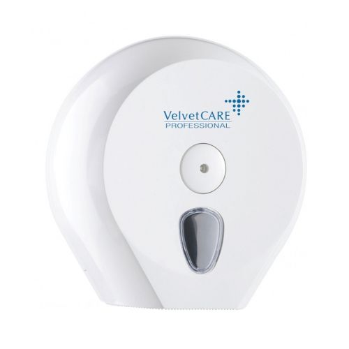 Дозатор за тоалетна хартия Velvet на ролка Jumbo, ABS, бял, 273х270х128 мм — Joya.bg