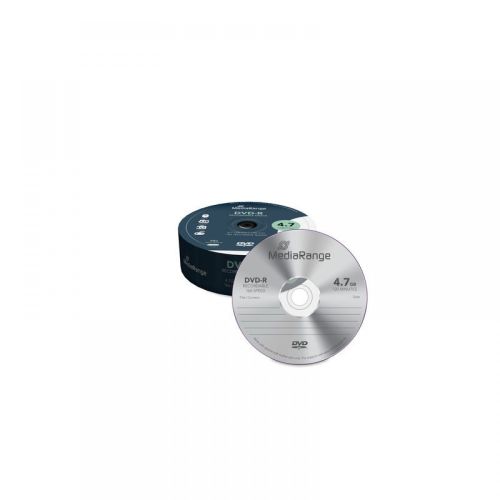 DVD-R MediaRange, 4.7GB, 16x, опаковка 25 бр. 1