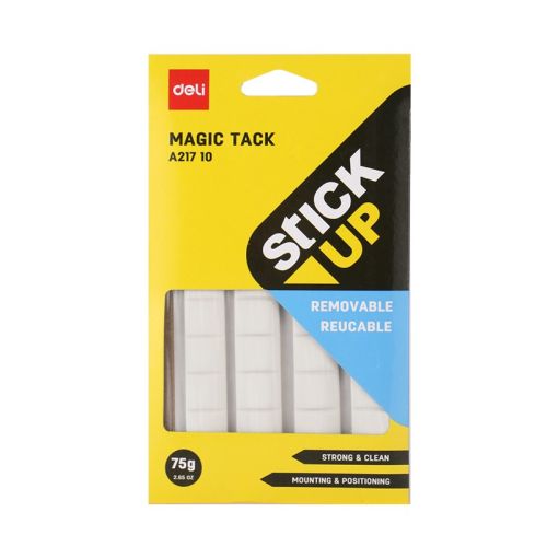 Двойнозалепващи монтажни късчета Deli Stick Up EA21710, опаковка от 40 броя, 75 г 1