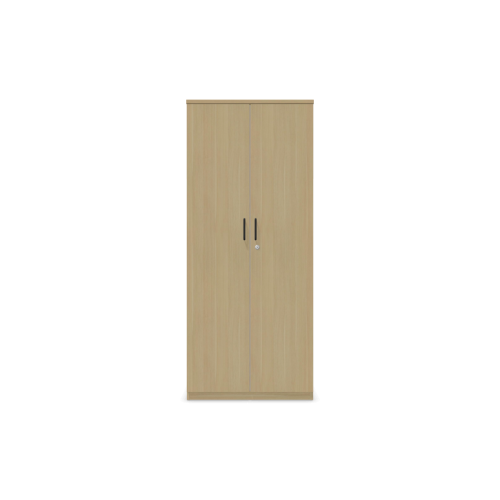 Двукрилен гардероб Easy Space D2, 800х445х1895мм, ПДЧ 25 мм, черна метална дръжка, дъб Кайзерберг 1