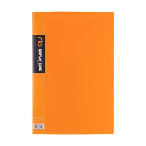 Папка с 20 джоба Deli Rio EB01102, FC (A4+), PP, оранжева