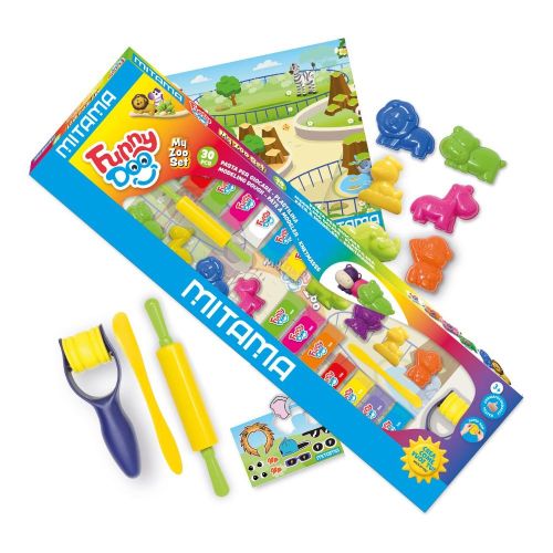 Комплект за моделиране MITAMA Funny Doo My Zoo Set, 30 части