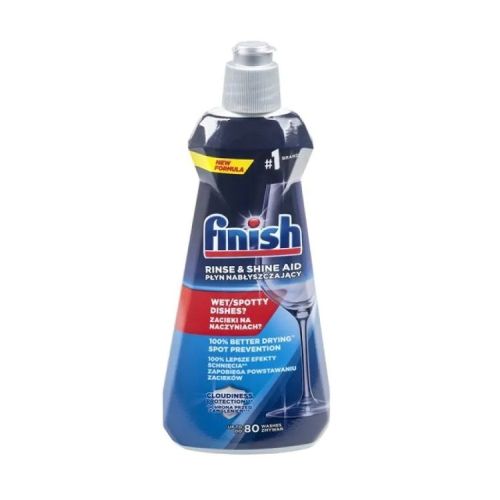 Гланц за съдомиялна машина Finish Rinse and Shine aid, 400 мл