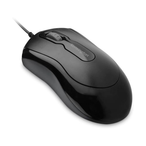 Мишка Kensington K72780WW, USB, кабел 1.8 м, 1000 dpi, 3 бутона, черна