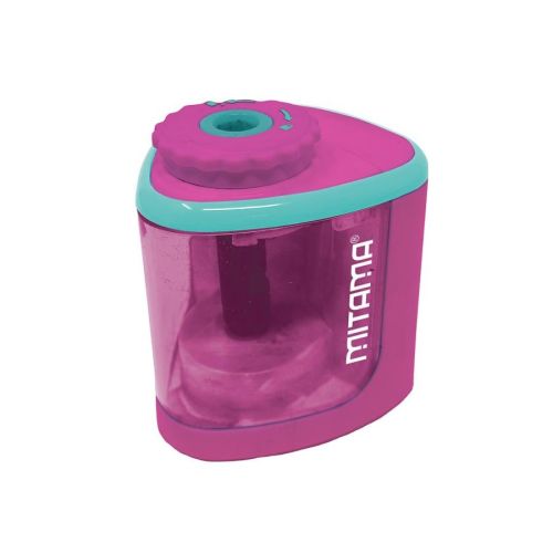 Единична електрическа острилка MITAMA Super Blade, ф 8 мм, с допълнително ножче, розова 1