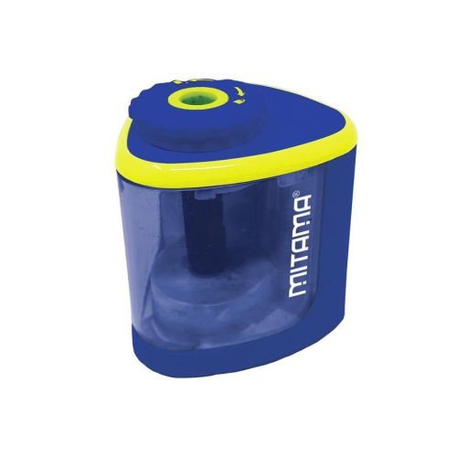 Единична електрическа острилка MITAMA Super Blade, ф 8 мм, с допълнително ножче, синя 2