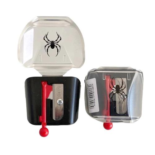 Единична острилка с контейнер KUM Black Widow, ф 8 мм, за пастели и меки моливи — Joya.bg 1