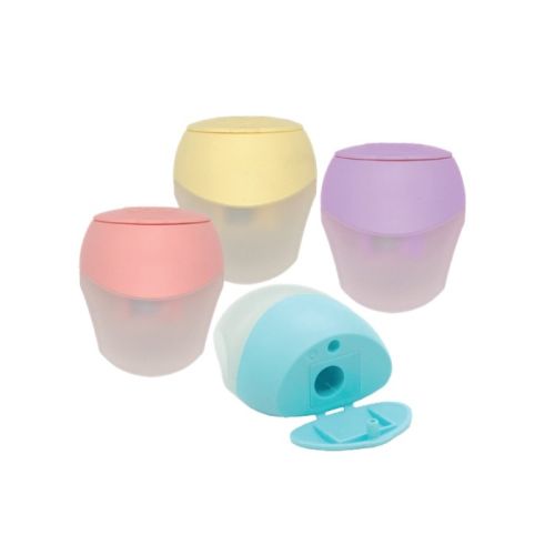 Единична острилка с контейнер KUM Pencil-Pal K1 Pastell, ф 8 мм, цветна — Joya.bg 1