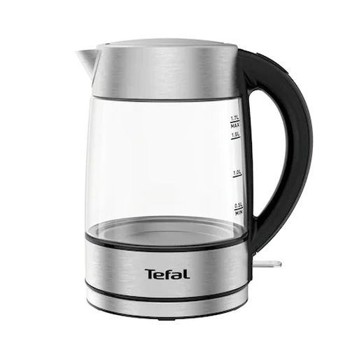 Електрическа кана Tefal, GLASS KI772D38, 2200 W, 1700 мл, инокс — Joya.bg 1