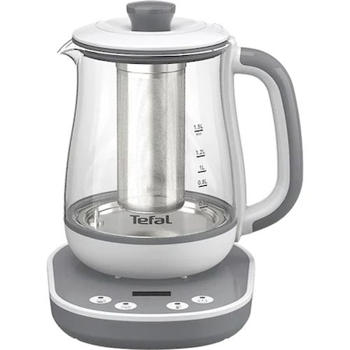 Електрическа кана за чай Tefal Taste, BJ551B10, 1430 W, 1500 мл, бяло-сива — Joya.bg 1