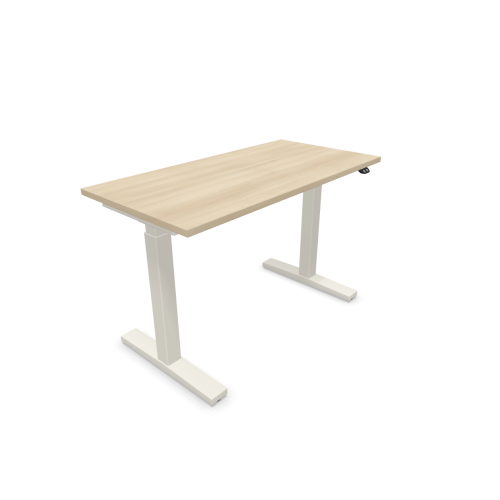 Електрическо бюро eUP2, бяла рамка, 1200х600 мм,ПДЧ 25 мм, акация — Joya.bg 1